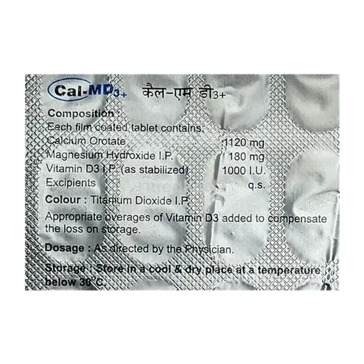 cal md3 plus tablet 15's